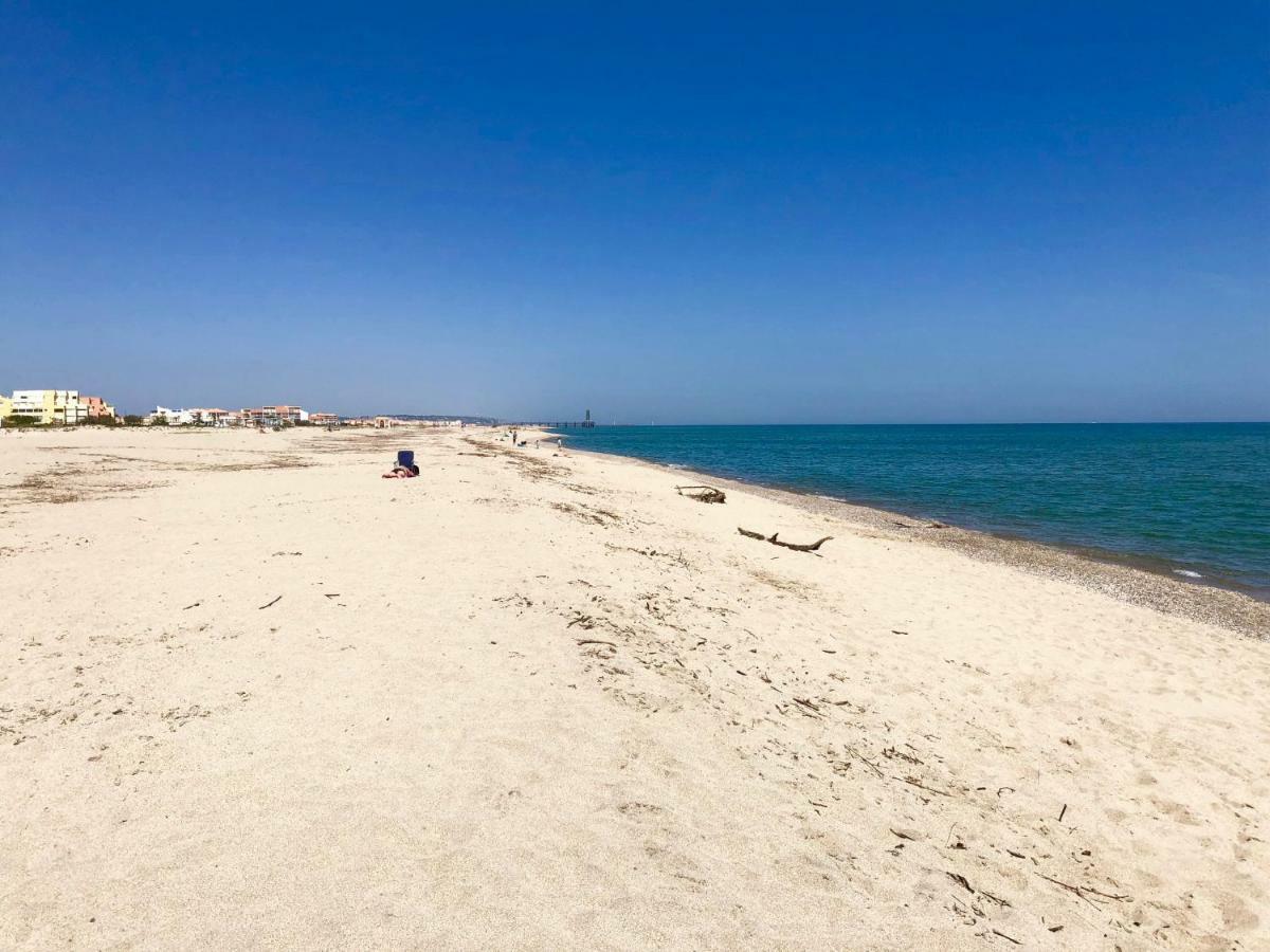 Maisonnette Vue Mer Pieds Dans L'Eau Wifi Leucate Extérieur photo