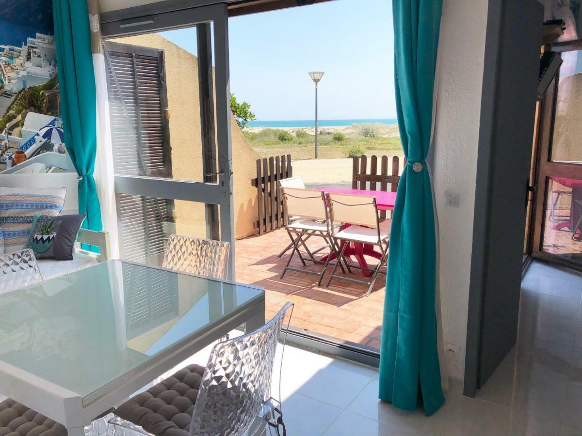 Maisonnette Vue Mer Pieds Dans L'Eau Wifi Leucate Extérieur photo