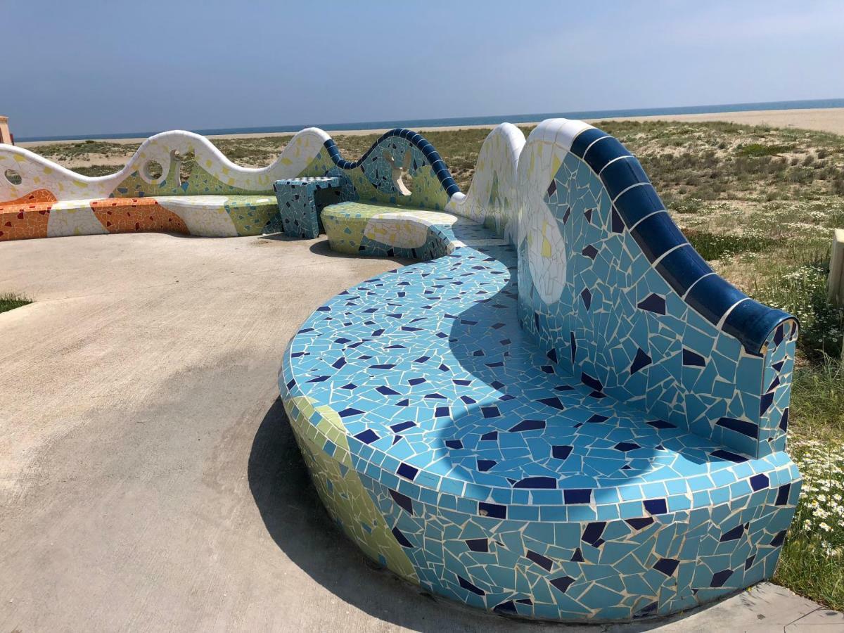 Maisonnette Vue Mer Pieds Dans L'Eau Wifi Leucate Extérieur photo