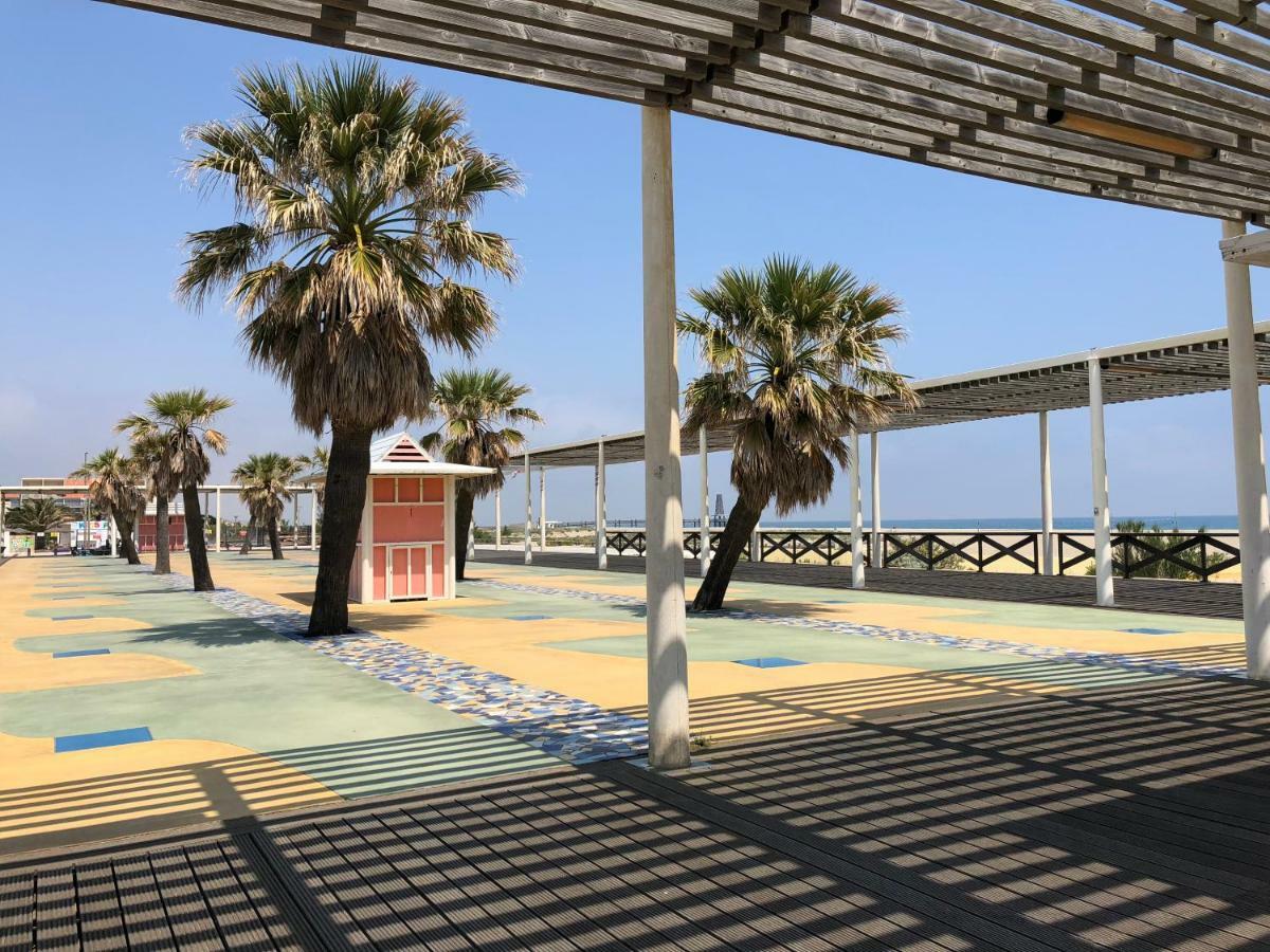 Maisonnette Vue Mer Pieds Dans L'Eau Wifi Leucate Extérieur photo