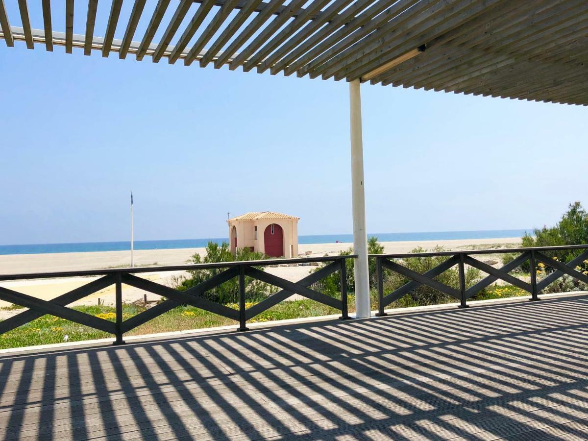 Maisonnette Vue Mer Pieds Dans L'Eau Wifi Leucate Extérieur photo
