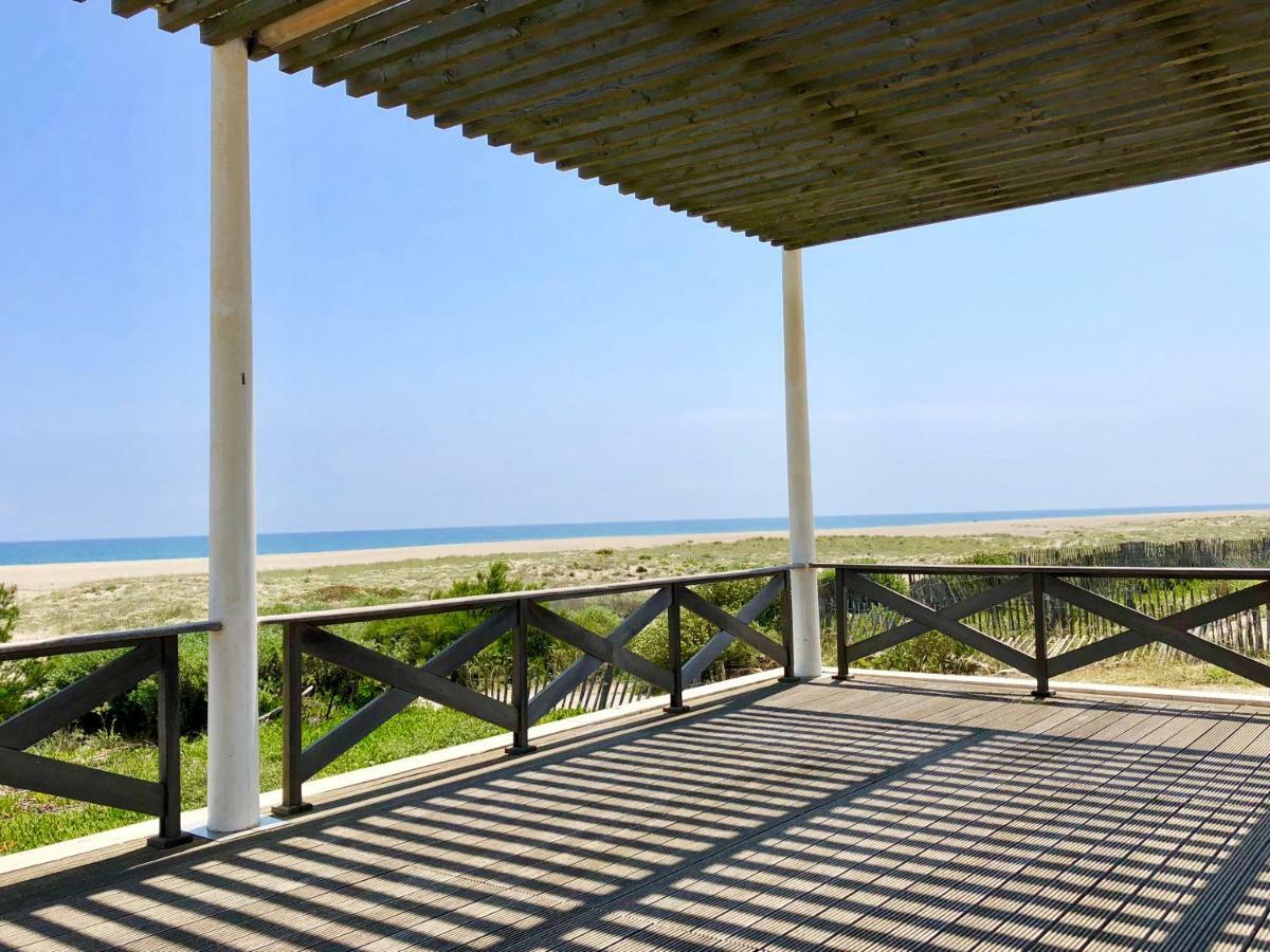 Maisonnette Vue Mer Pieds Dans L'Eau Wifi Leucate Extérieur photo