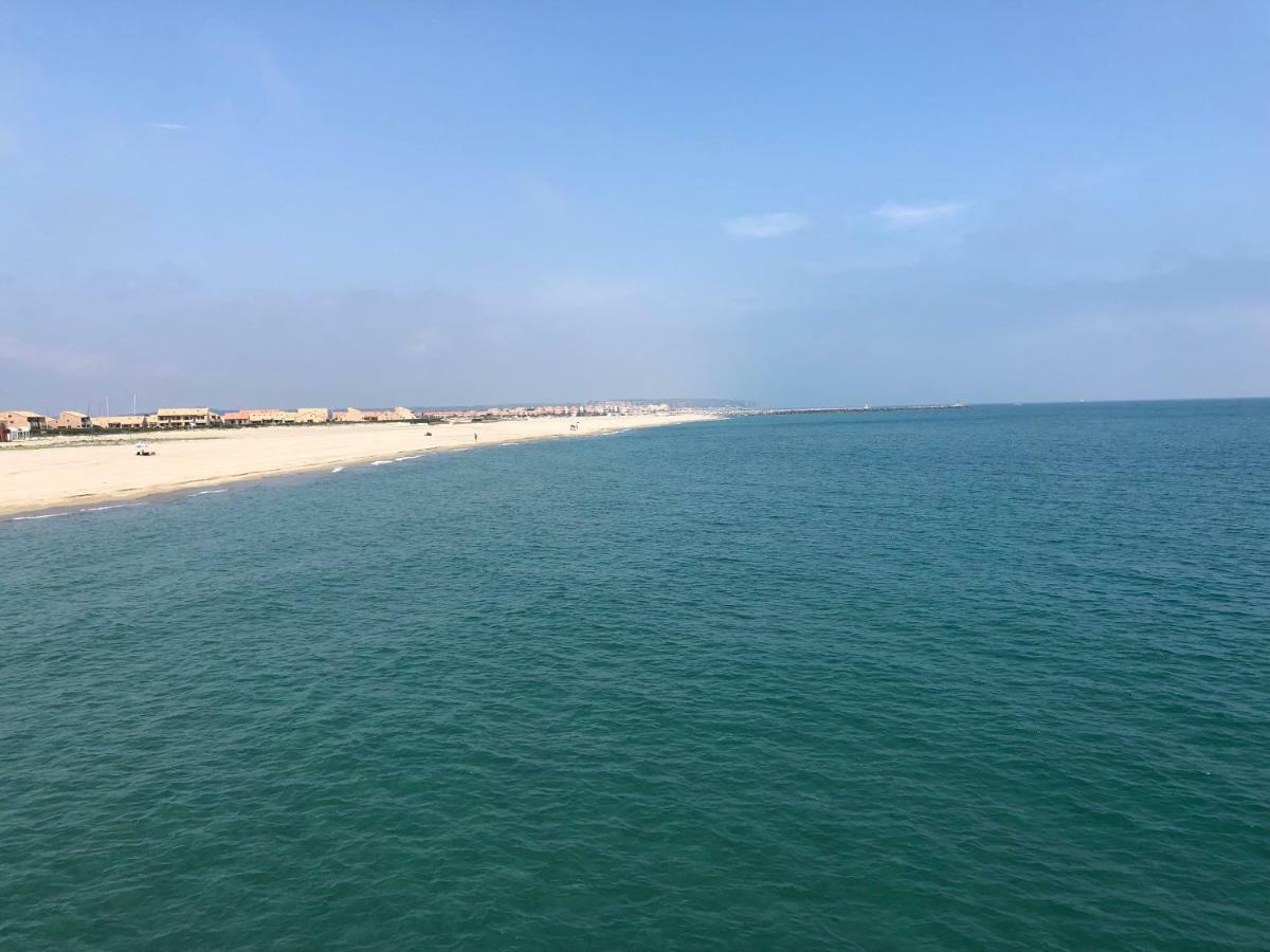 Maisonnette Vue Mer Pieds Dans L'Eau Wifi Leucate Extérieur photo